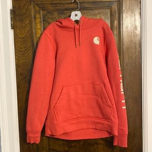 Pink Carhartt Hoodie Size Small